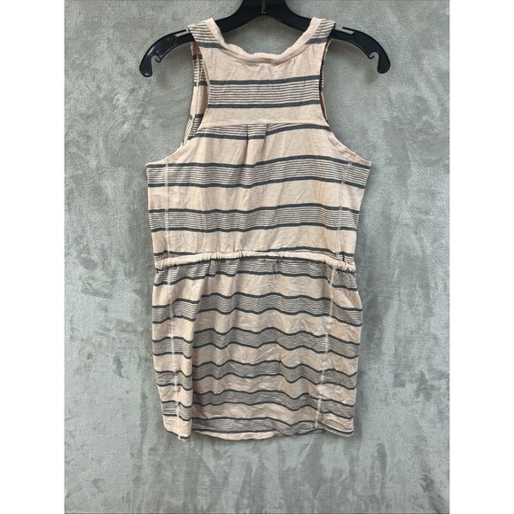 The North Face Dress‎ Women’s L Pink Striped Drawstring Pockets Coastal Vacation - Picture 3 of 7